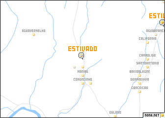 map of Estivado