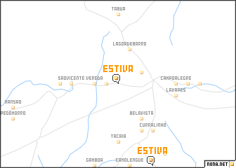 map of Estiva