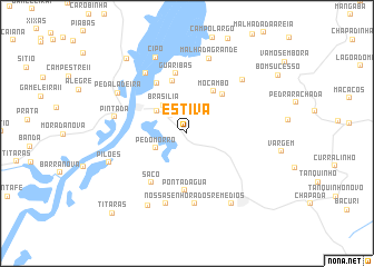 map of Estiva