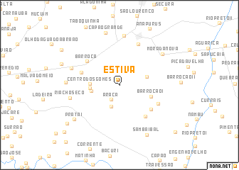 map of Estiva