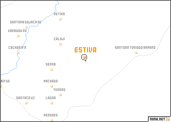 map of Estiva
