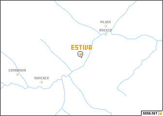 map of Estiva