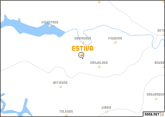 map of Estiva