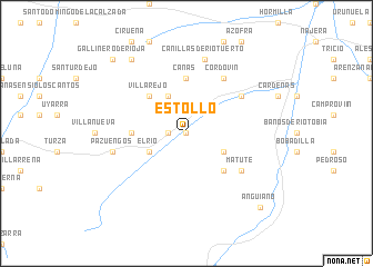 map of Estollo