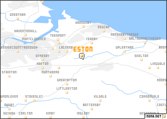 map of Eston