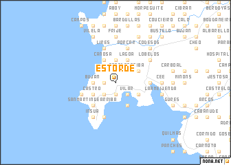 map of Estorde
