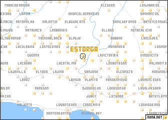 map of Estorga