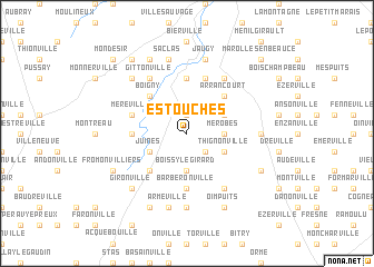 map of Estouches