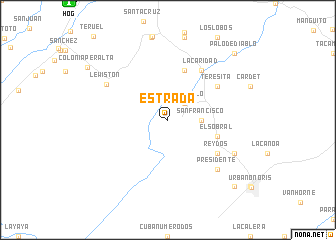 map of Estrada