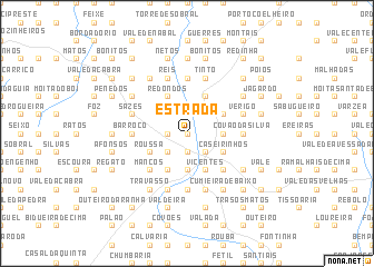 map of Estrada