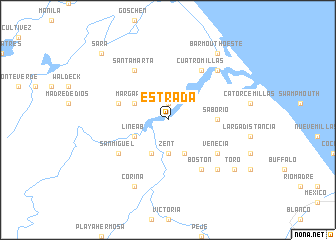 map of Estrada