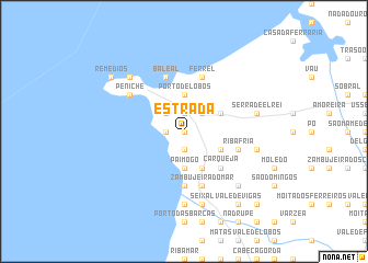 map of Estrada