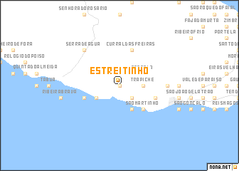 map of Estreitinho