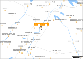 map of Estreito