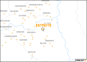 map of Estreito