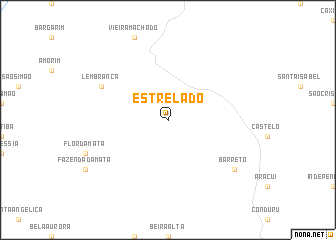 map of Estrelado