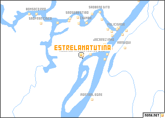 map of Estrela Matutina