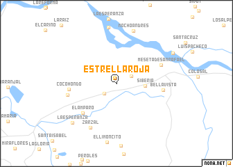 map of Estrella Roja