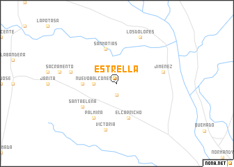 map of Estrella