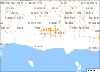 map of Estrella