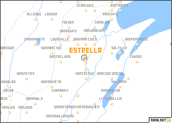 map of Estrella