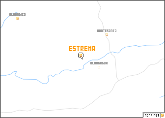 map of Estrema