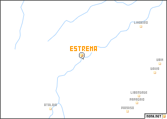 map of Estrema