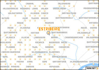 map of Estribeiro