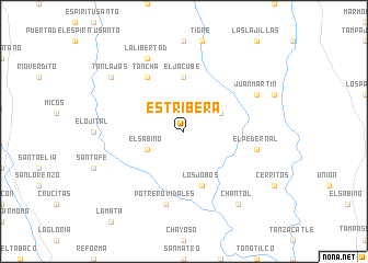 map of Estribera