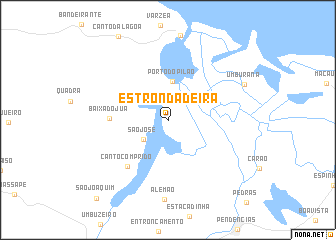 map of Estrondadeira