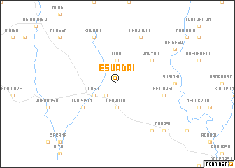 map of Esuadai