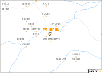 map of Esuanaw