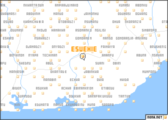 map of Esuehie