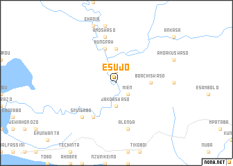 map of Esujo