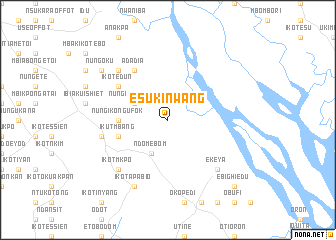 map of Esuk Inwang