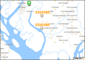 map of Esuk Mba