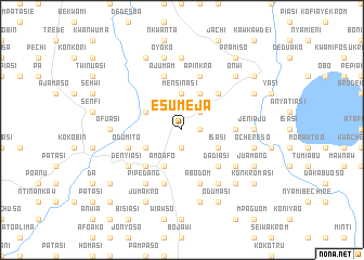 map of Esumeja