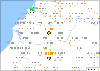 map of Esun