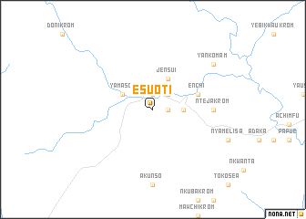 map of Esuoti