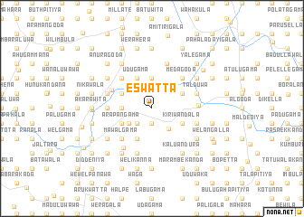 map of Eswatta