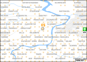 map of Es