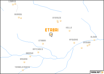 map of Etaba I