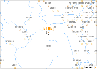 map of Etabi