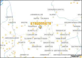 map of Etagorrieta