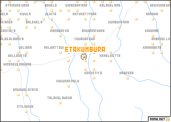 map of Etakumbura