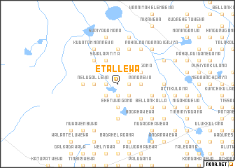 map of Etallewa