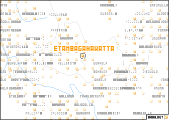 map of Etambagahawatta