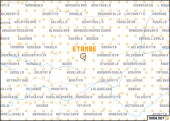 map of Etambe