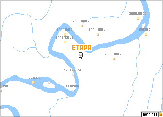 map of Etapa