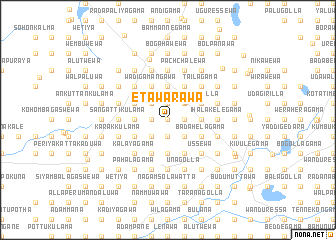 map of Etawarawa